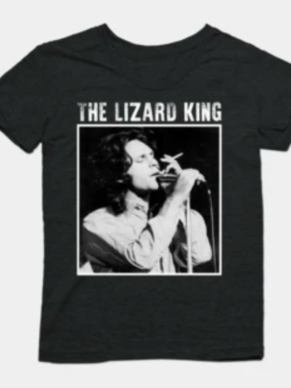 The Lizard King Graphic women’s Black T-Shirt